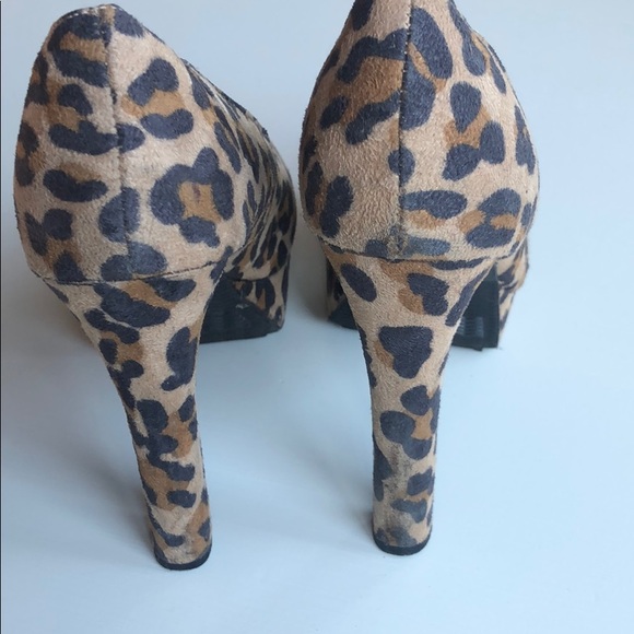 Mossimo | Leopard Print Platform Heels | 7.5 - Picture 9 of 15